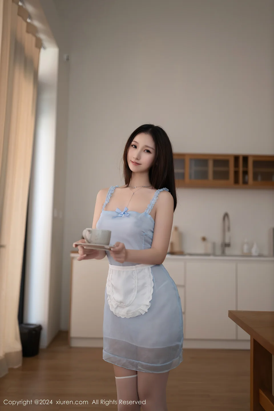 鱼子酱Fish – 双人睡裙女仆 [82P-732MB] tg@simisebaisi 【丝足阁】023.webp